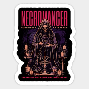 Necromancer Sticker Sticker